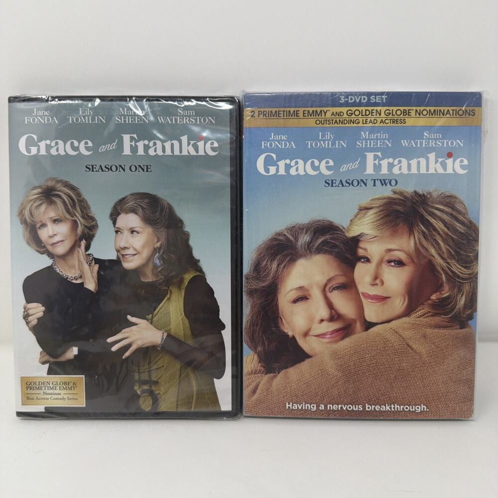 Grace And Frankie Dvd Seasons 1 And 2 New And Sealed